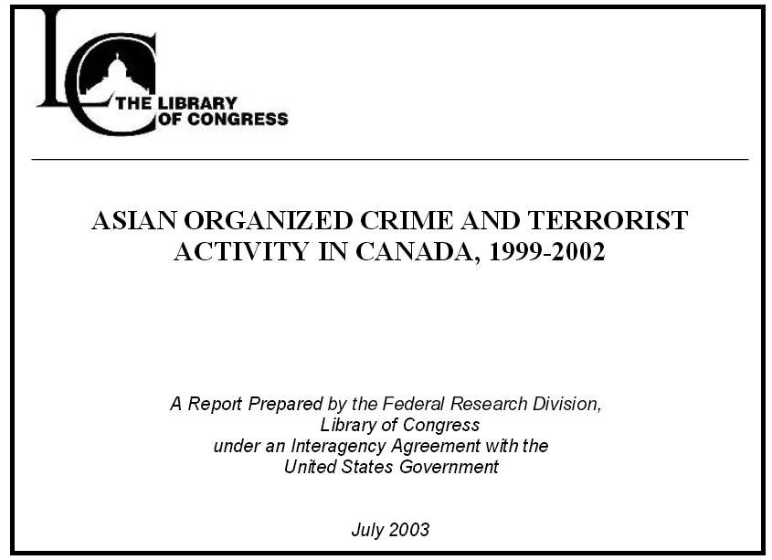 Asian organized crime and terrorism conference